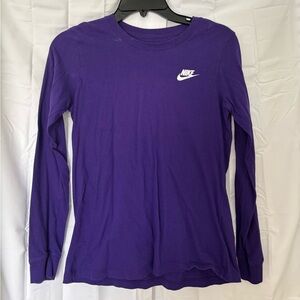 Nike Women's Long Sleeve Tee in Rich Purple BOGO FREE